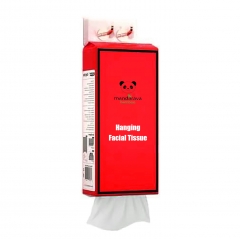 挂壁式底部抽取式超柔面巾纸