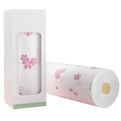 高品质压花一次性无纺布厨房清洁湿巾